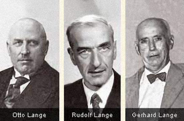 Otto Rudolf and Gerhard Lange