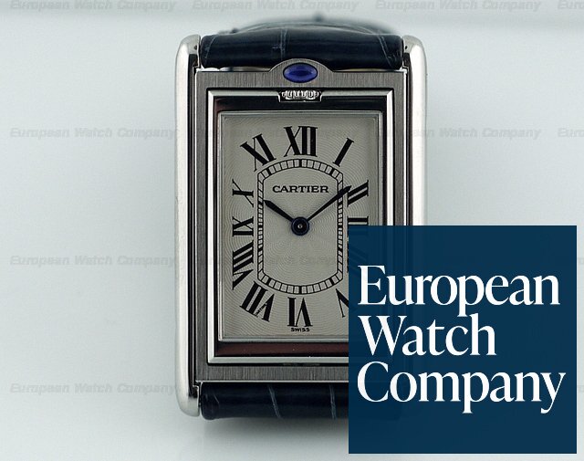 Cartier Tank Basculante Steel