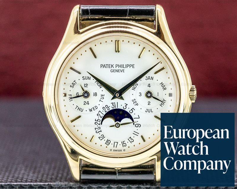 Patek Philippe Perpetual Calendar 3940J 18K Yellow Gold EARLY MODEL FULL SET