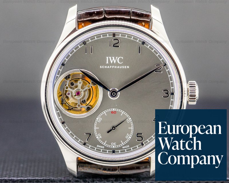 IWC Portuguese Tourbillon 18K White Gold