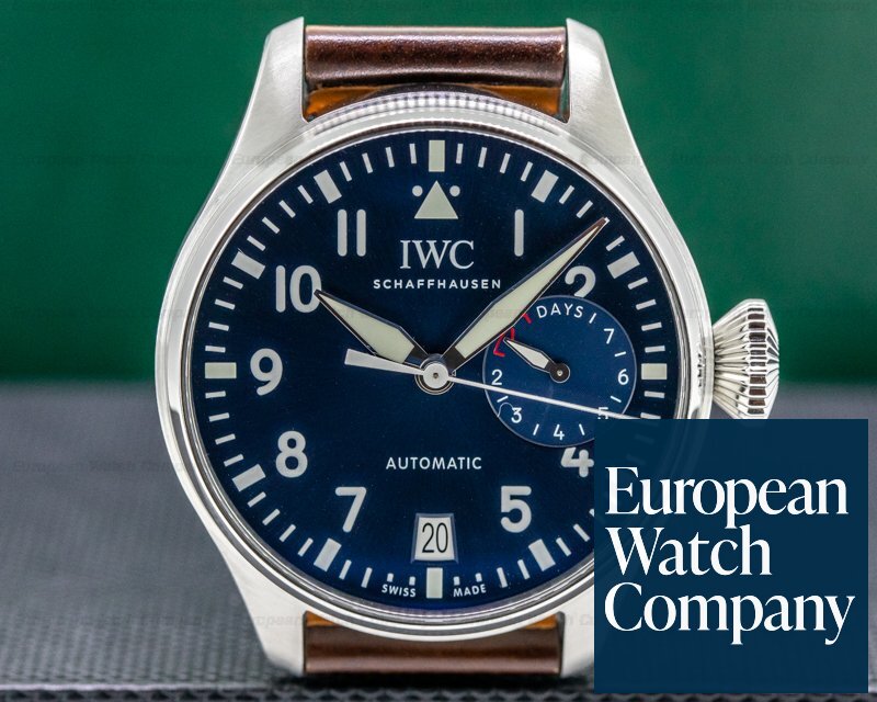 IWC Big Pilot "LE PETIT PRINCE" Blue Dial 