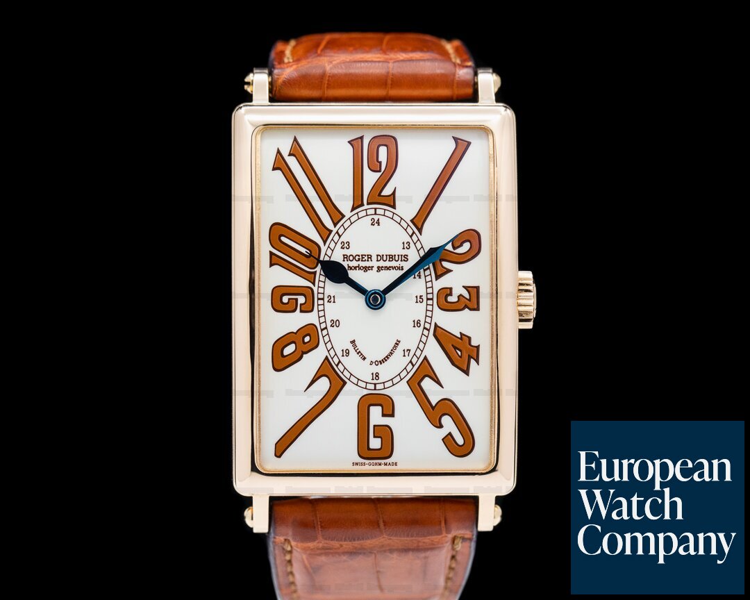 Roger Dubuis Much More XL 18K Rose Gold White Dial FULL SET