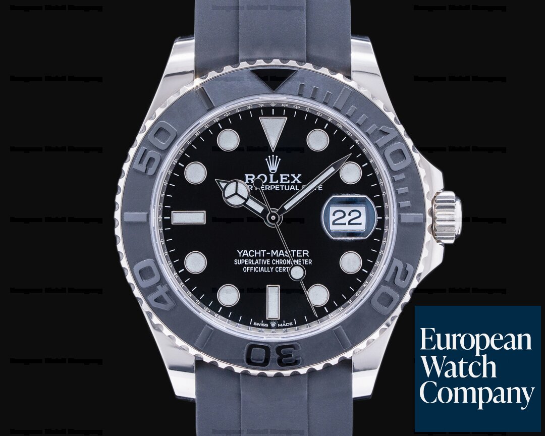 Rolex Yacht Master 226659 18K White Gold / Rubber 42MM 2022