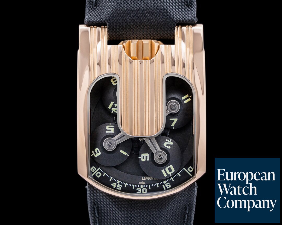 URWERK 103 Manual Wind 18k Rose Gold FULL SET