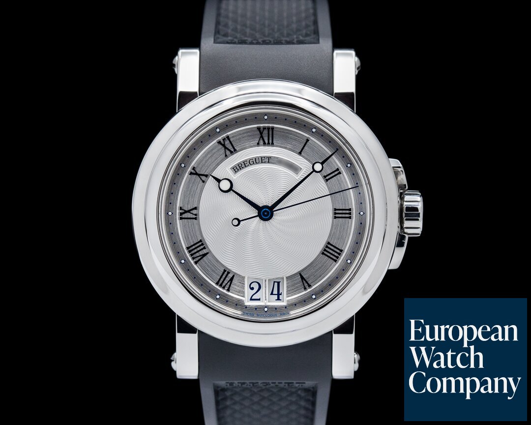 Breguet Marine Big Date SS / Rubber