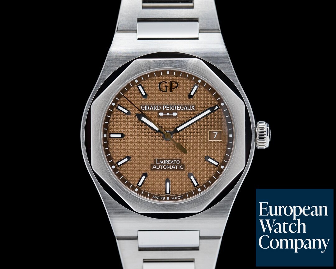 Girard Perregaux Laureato SS / SS 38mm Copper Dial 2024