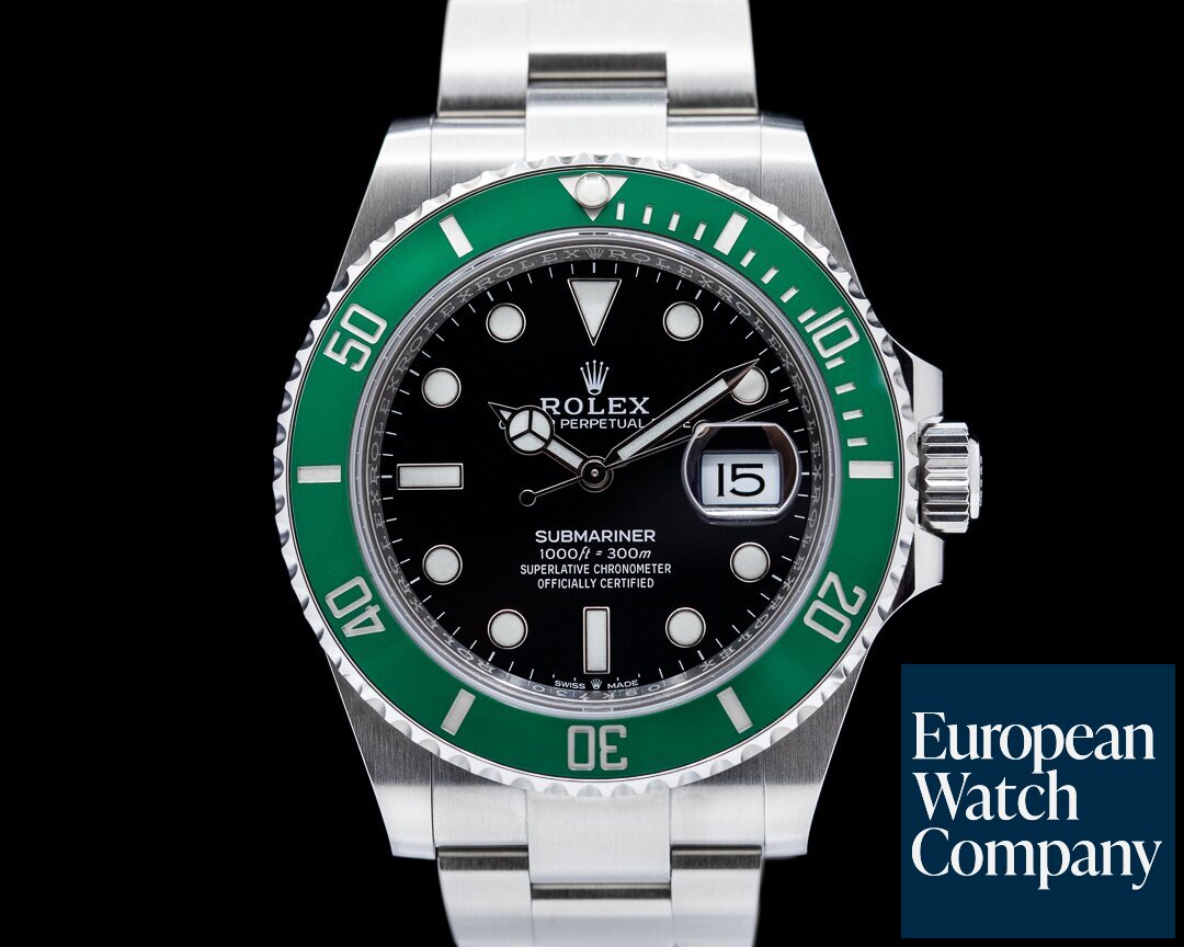 Rolex Submariner Date 126610LV Kermit GREEN Ceramic Bezel 41MM0