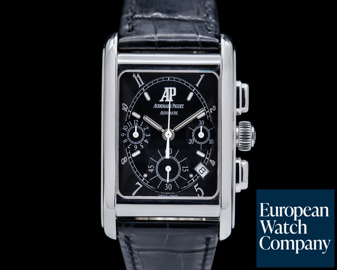 Audemars Piguet Edward Piguet Chronograph 18K White Gold