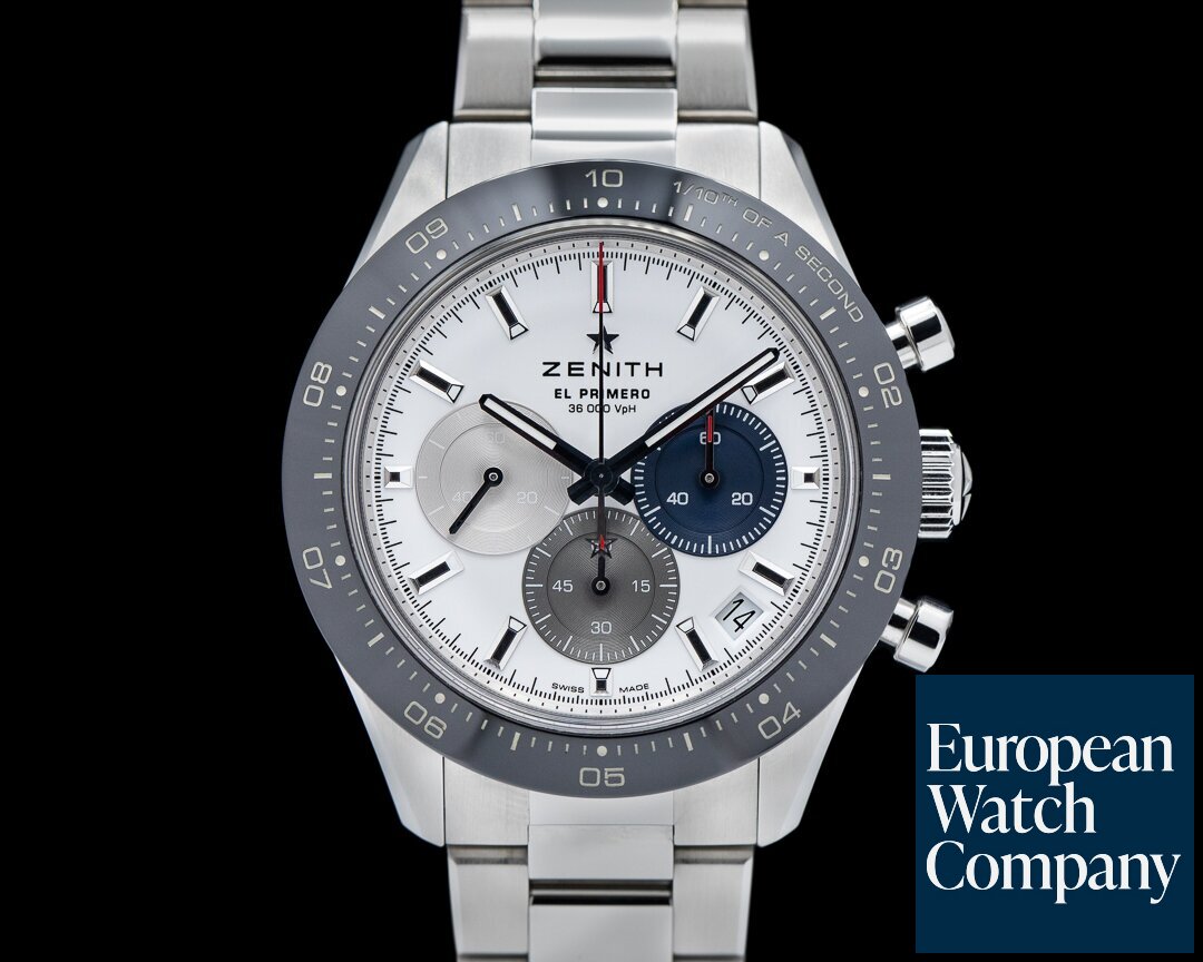 Zenith El Primero Chronomaster Sport White Dial