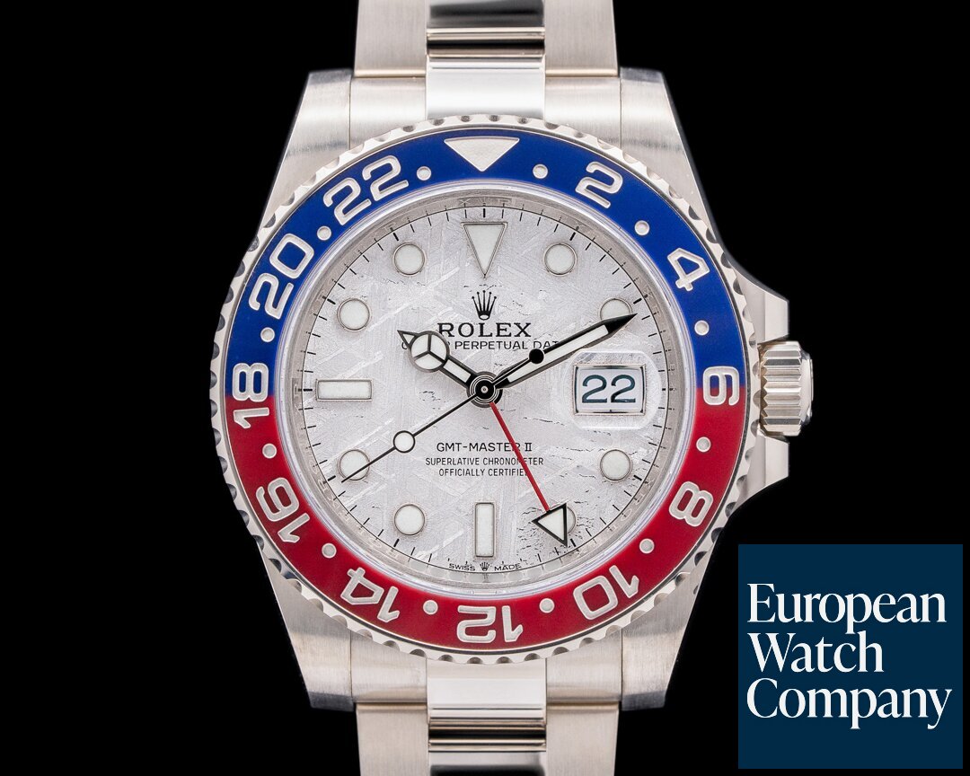 Rolex GMT Master II 126719BLRO Ceramic "Pepsi" Meteorite