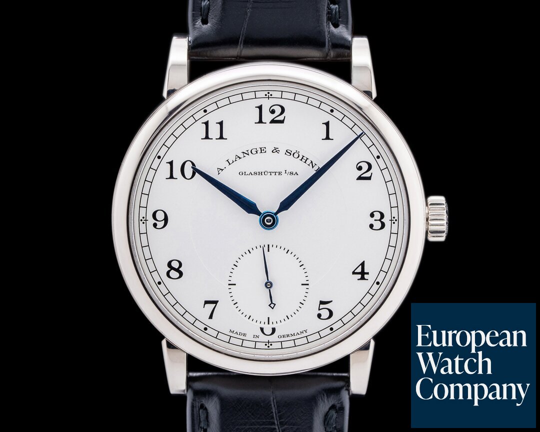 A. Lange and Sohne 1815 235.026 18K White Gold Silver Dial