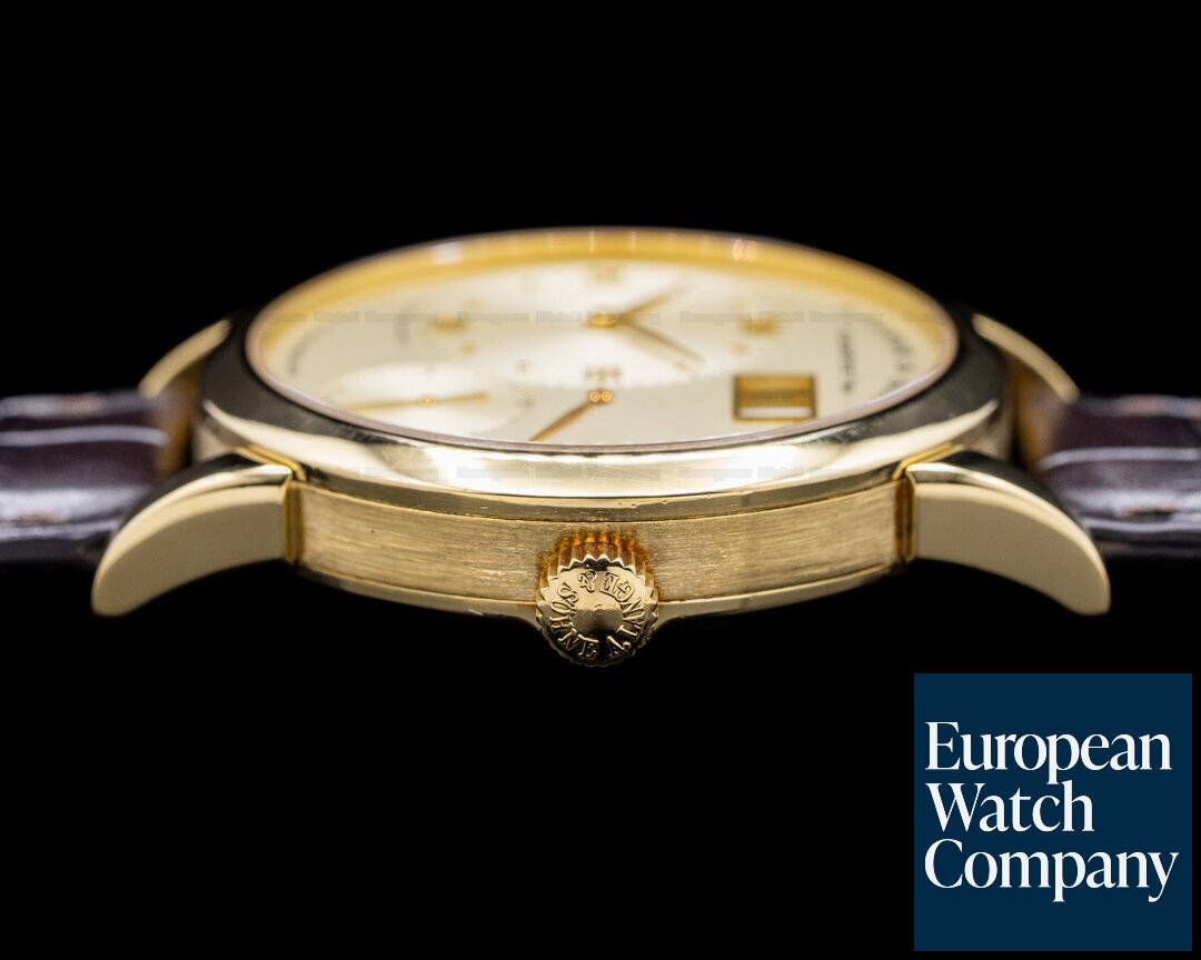 A. Lange and Sohne Lange 1 101.021 Yellow Gold Champagne Dial Ref. 101.021