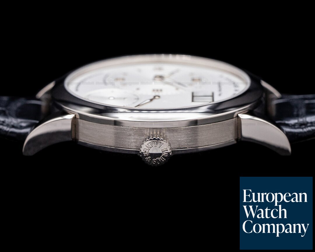A. Lange and Sohne Lange 1 101.039 18K White Gold Silver Dial Ref. 101.039