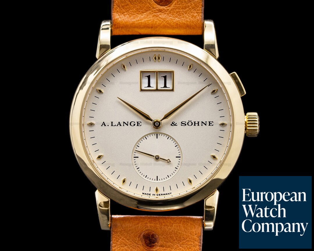 A. Lange and Sohne 105.021 Saxonia 105.021 Manual Wind 18K Yellow Gold 