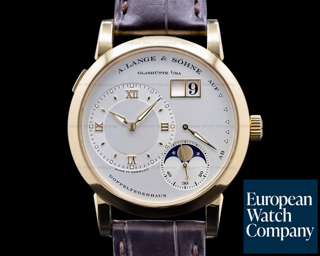 A. Lange and Sohne Lange 1 Moon 18K Yellow Gold Ref. 109.021