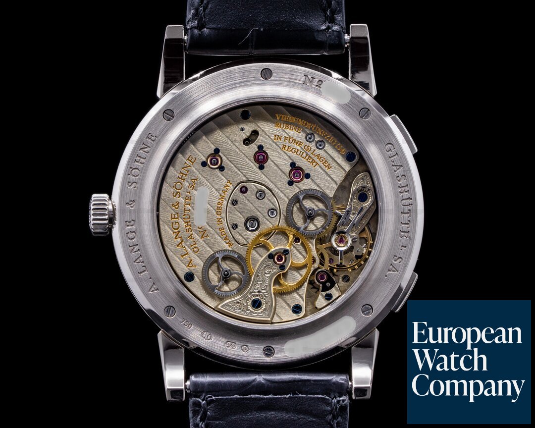 A. Lange and Sohne Lange 1 116.026 Time Zone 18K White Gold Buenos Aires Limited Edition Ref. 116.026