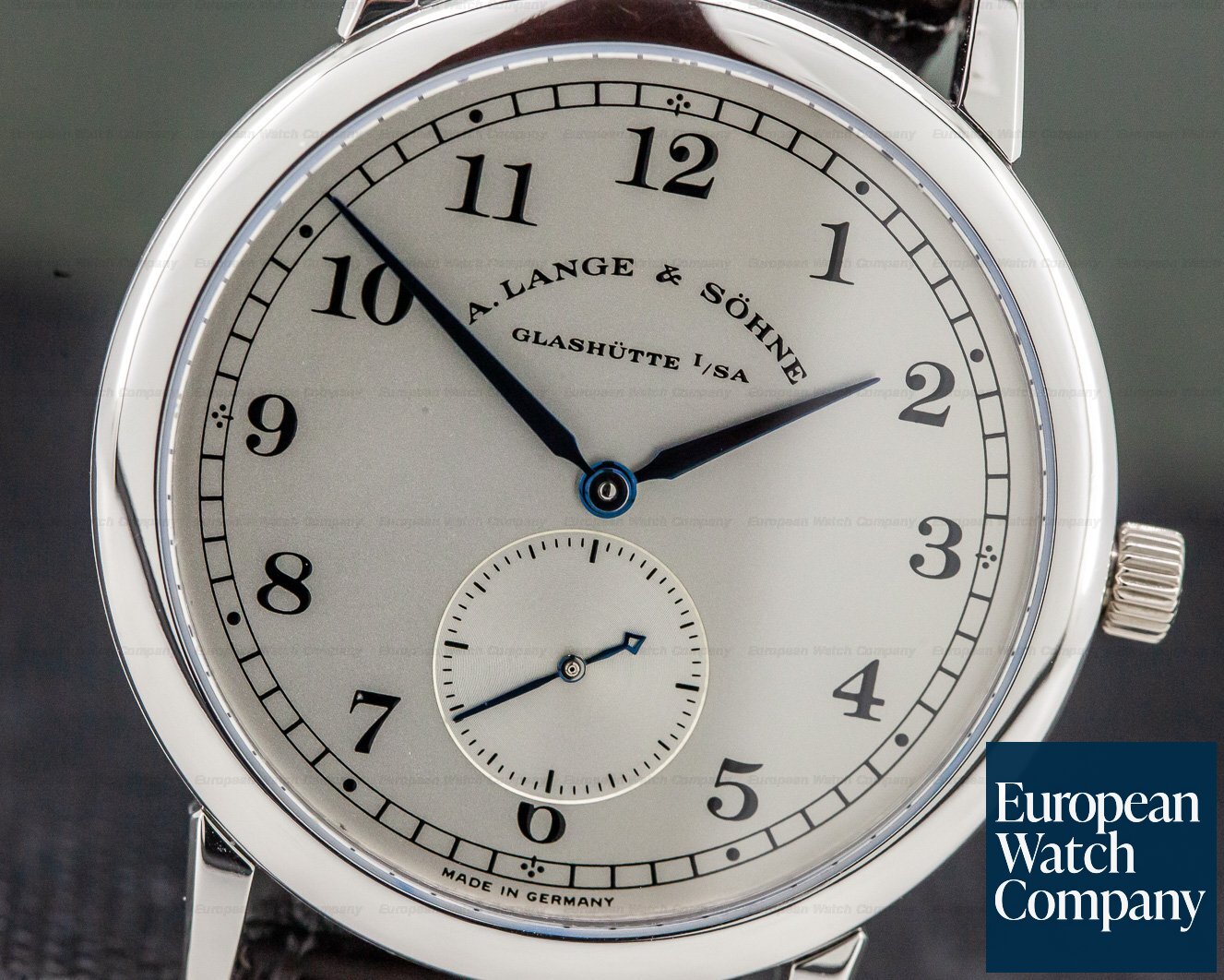 A. Lange and Sohne 1815 Platinum Silver Dial Ref. 206.025