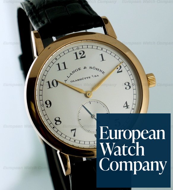 A. Lange and Sohne 1815 Rose Gold Silver Dial Ref. 206.032
