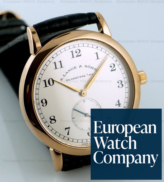 A. Lange and Sohne 1815 Rose Gold Silver Dial Ref. 206.032
