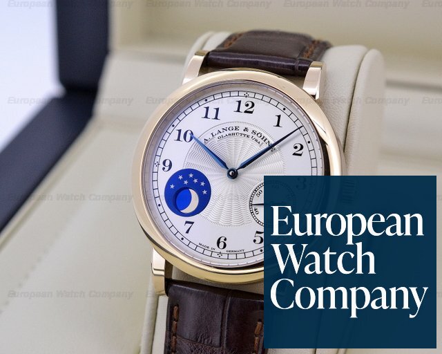 A. Lange and Sohne 212.050 1815 Moonphase Honey Gold Hommage to FA Lange