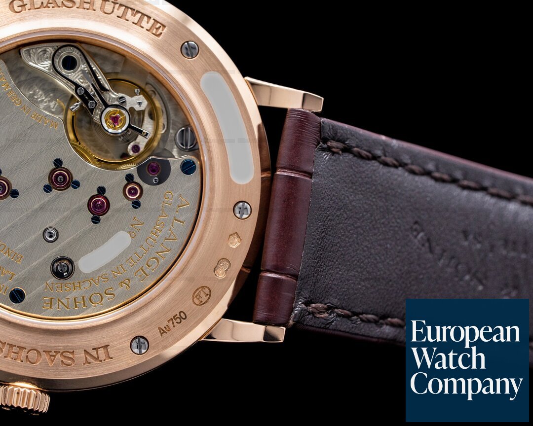 A. Lange and Sohne Saxonia Manual Wind 18K Rose / Grey Dial BOUTIQUE ONLY Ref. 216.033