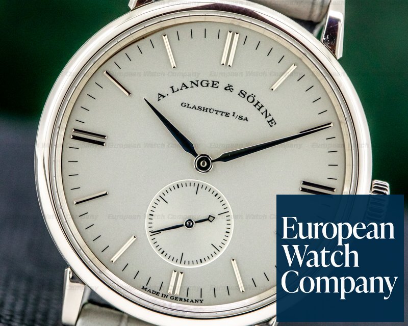 A. Lange and Sohne Saxonia 219.026 Manual Wind 18K White Gold Ref. 219.026