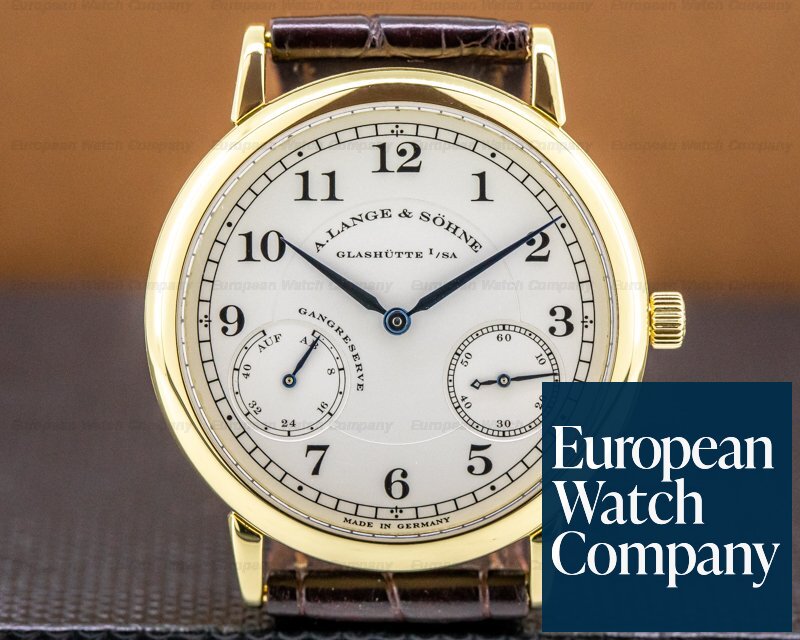 A. Lange and Sohne 1815 Up & Down 18K Yellow Gold Ref. 221.021