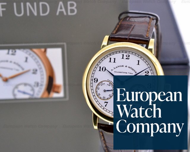 A. Lange and Sohne 223.021 1815 Up & Down Walter Lange Limited 18K Yellow Gold
