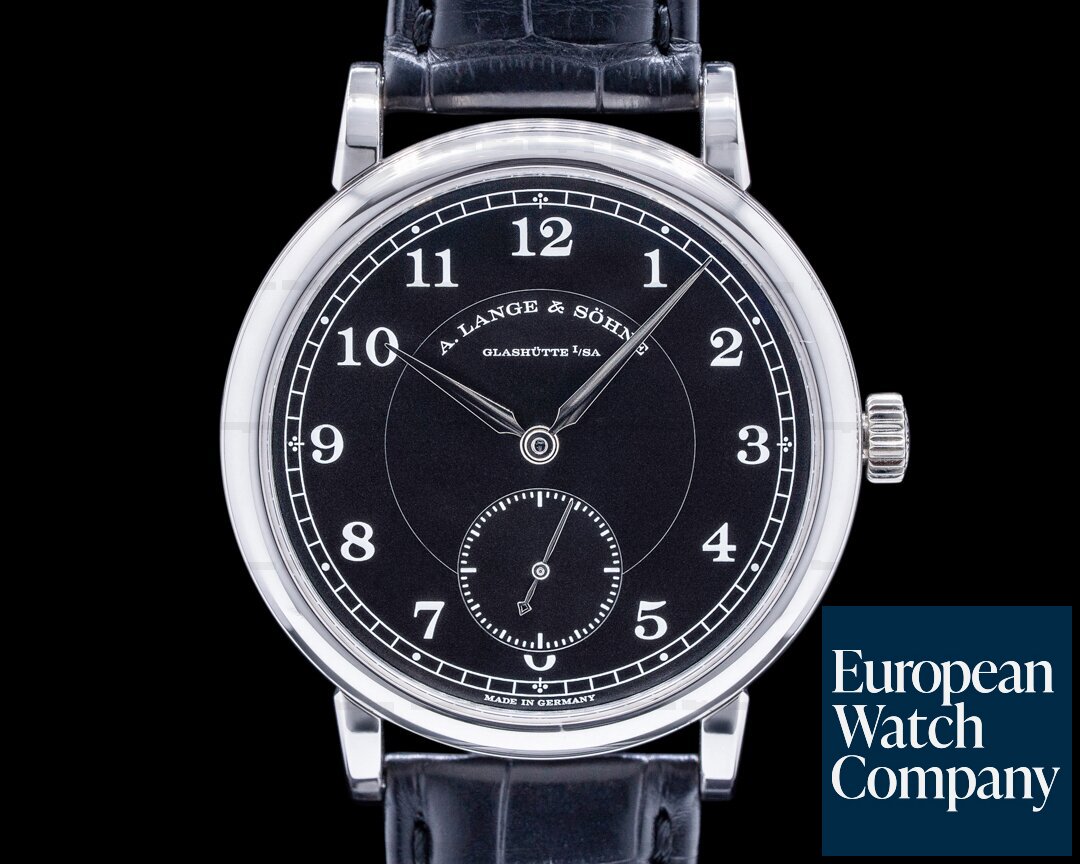 A. Lange and Sohne 236.049 200th Anniversary F.A Lange 236.049 1815 Platinum Black Dial RARE