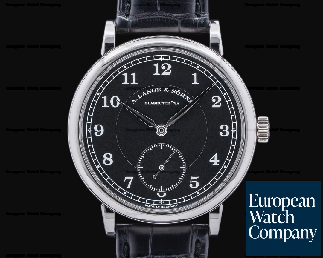 A. Lange and Sohne 236.049 200th Anniversary F.A Lange 236.049 1815 Platinum Black Dial RARE