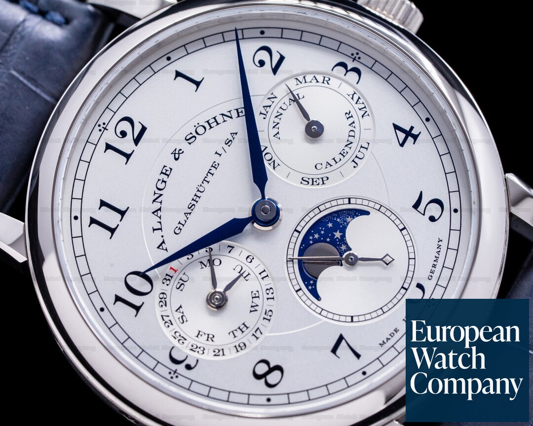 A. Lange and Sohne 1815 238.026 Annual Calendar 18k White Gold 2022 Ref. 238.026
