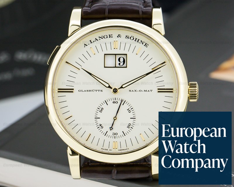 A. Lange and Sohne 309.021 Grand Langematik Date 18K Yellow Gold
