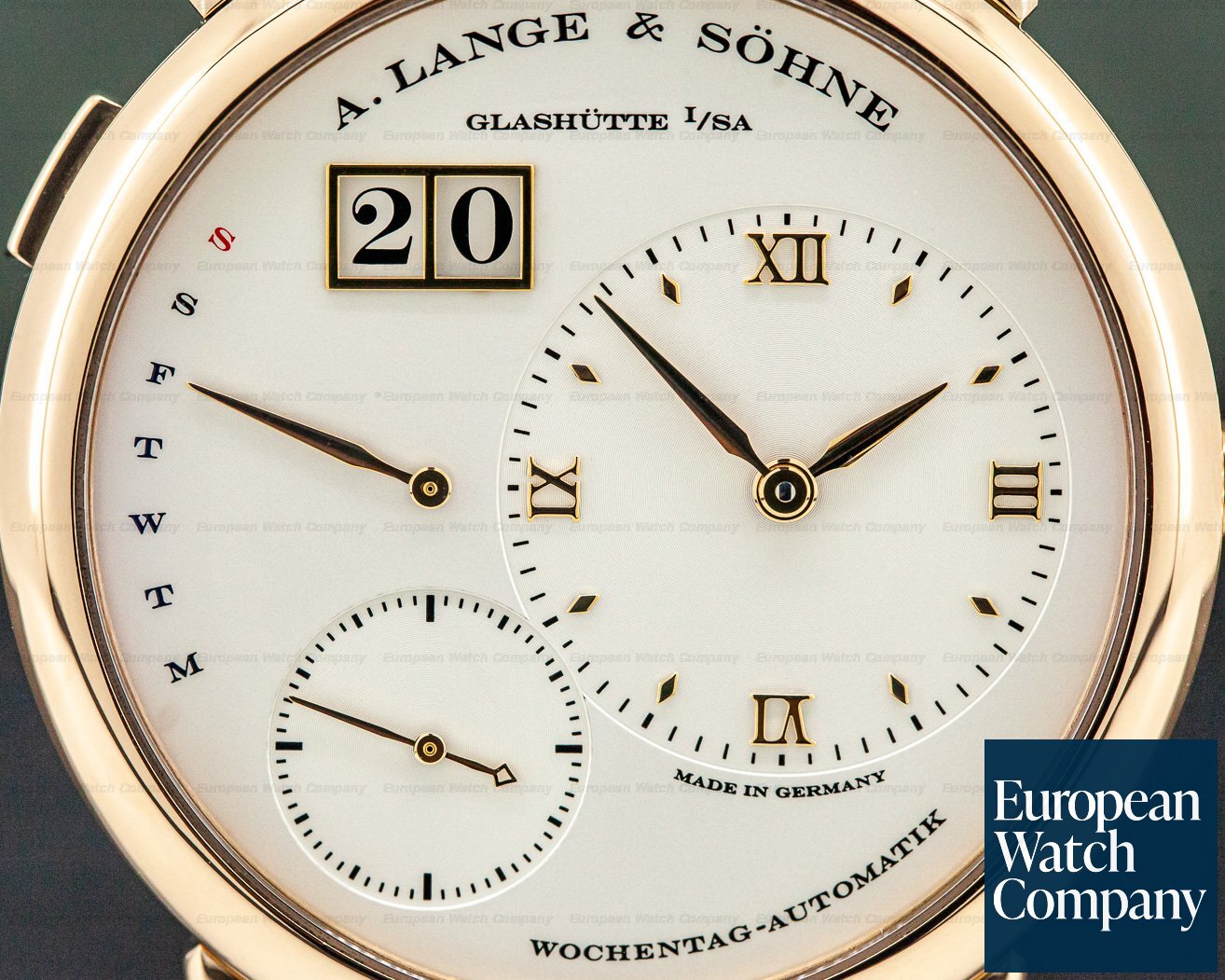 A. Lange and Sohne Lange 1 Daymatic 18K Rose Gold / Deployant Ref. 320.032
