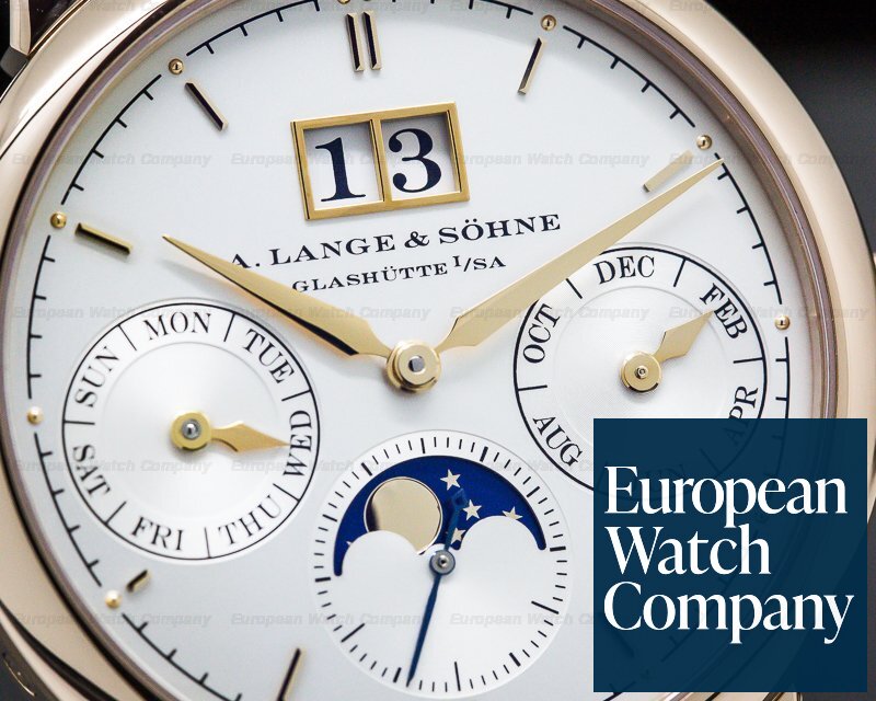 A. Lange and Sohne Saxonia Annual Calendar 18K Rose Gold Ref. 330.032