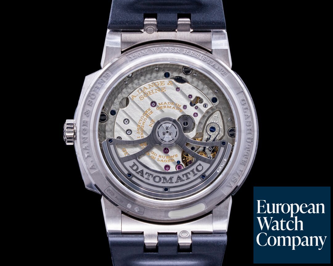 A. Lange and Sohne Odysseus 363.068 18K White Gold Grey Dial / Rubber UNWORN Ref. 363.068