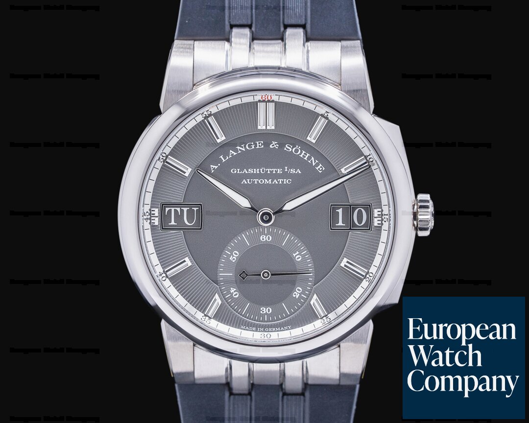A. Lange and Sohne 363.068 Odysseus 363.068 18K White Gold Grey Dial / Rubber
