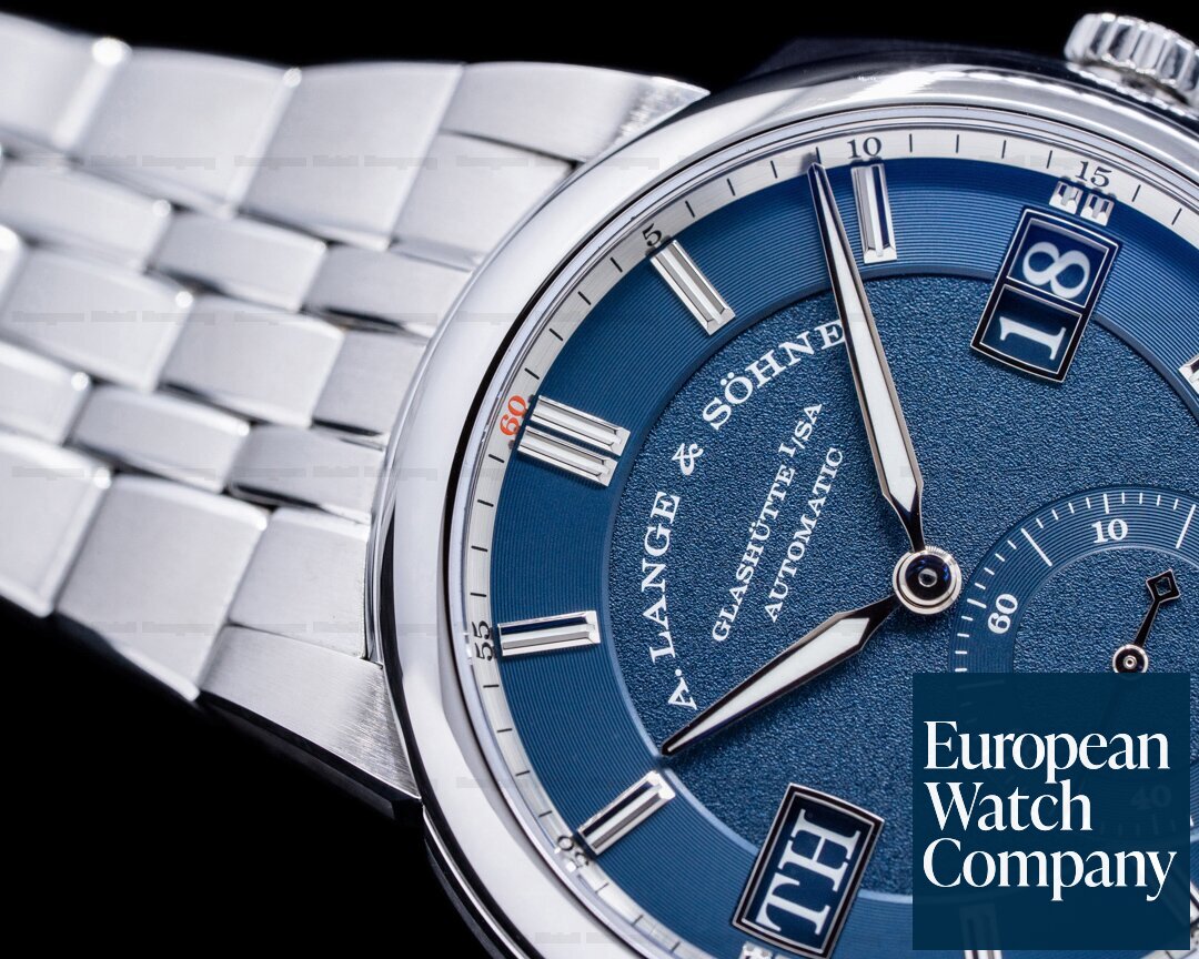A. Lange and Sohne Odysseus 363.179 Stainless Steel Blue Dial Ref. 363.179