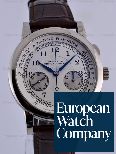 A. Lange and Sohne 1815 18K WG Chronograph Flyback Ref. 401.026