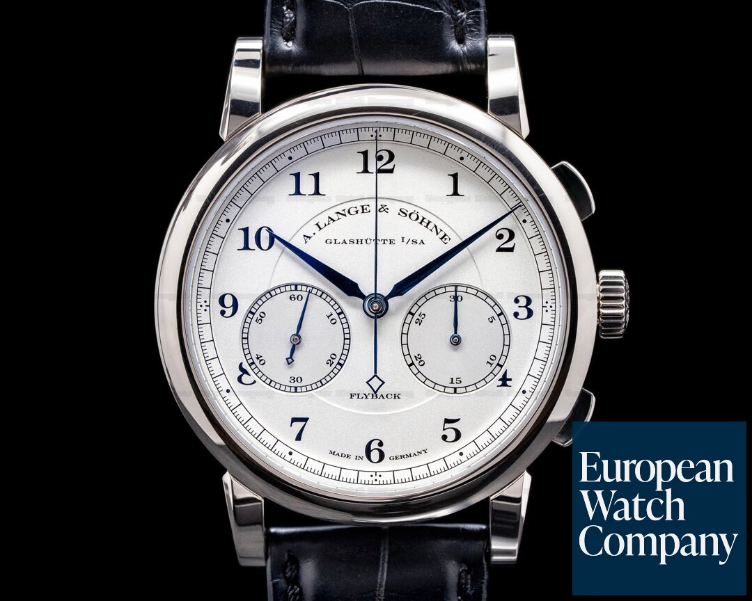 A. Lange and Sohne 1815 Chronograph 402.026 18K White Gold Ref. 402.026