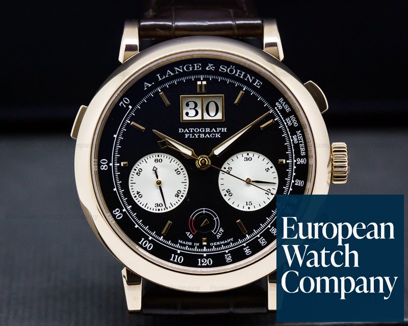 A. Lange and Sohne Datograph Up / Down 18k Rose Gold Ref. 405.031