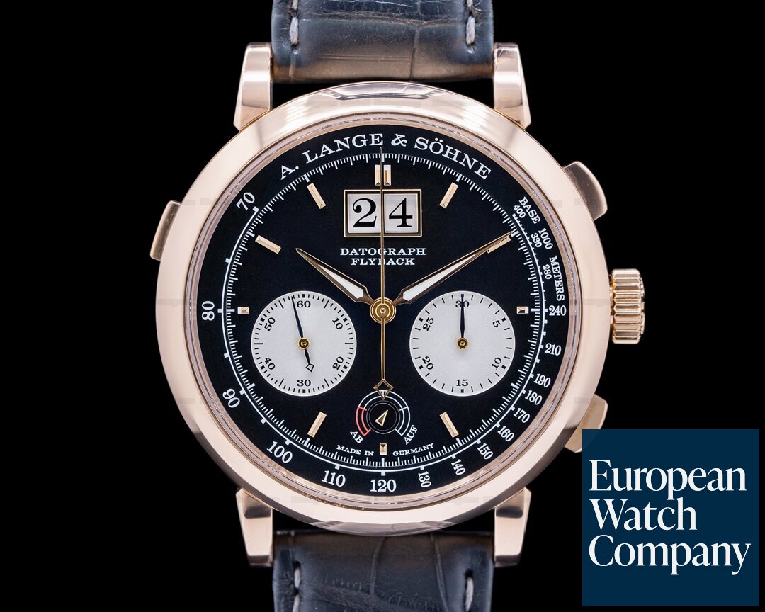 A. Lange and Sohne Datograph Up / Down 18k Rose Gold 405.031 41MM Ref. 405.031