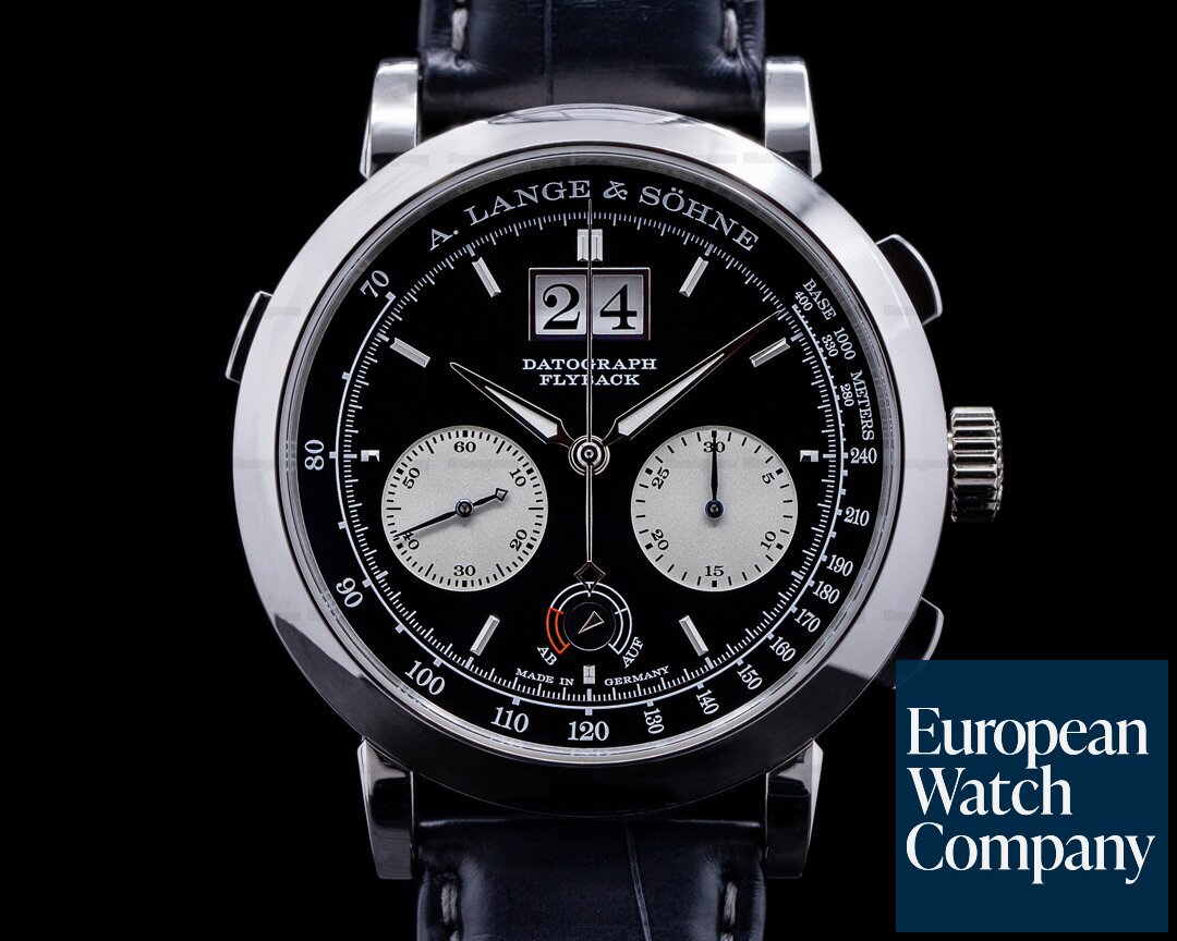 A. Lange and Sohne 405.035 Datograph 405.035  Up / Down Platinum 41MM 2021 DEPLOYANT