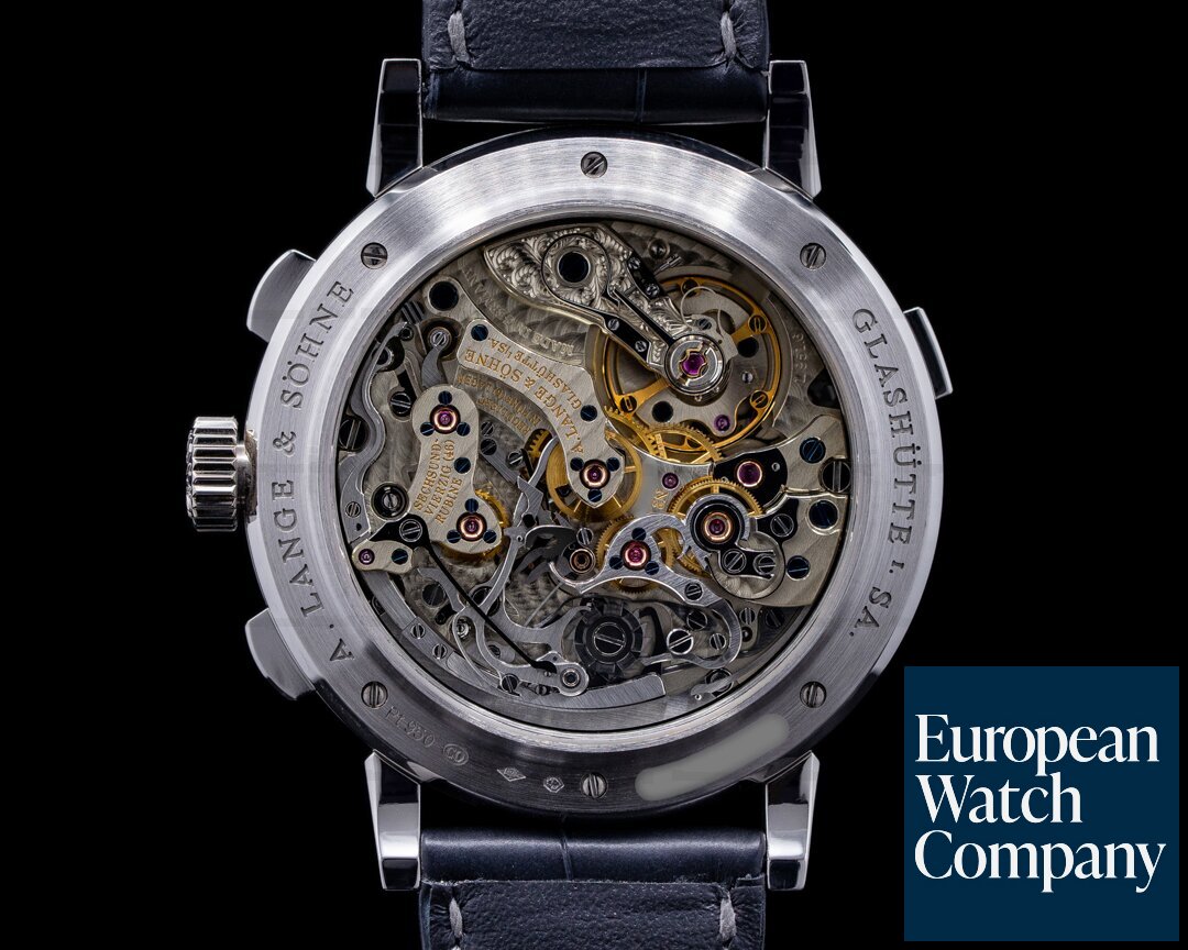 A. Lange and Sohne Datograph 405.035 Up / Down Platinum 41MM 2021 DEPLOYANT Ref. 405.035