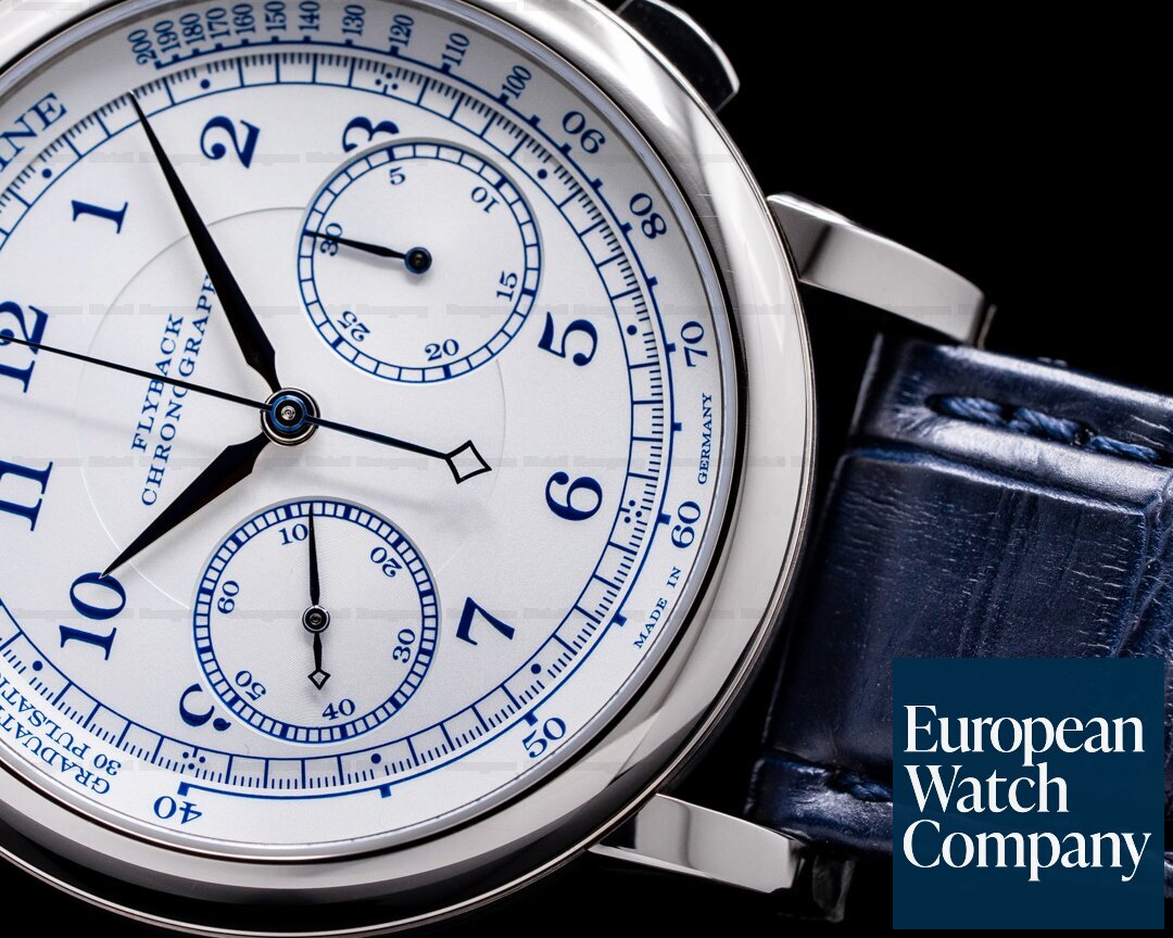 A. Lange and Sohne 1815 Chronograph 414.026 18K White Gold BOUTIQUE UNWORN 2021 Ref. 414.026