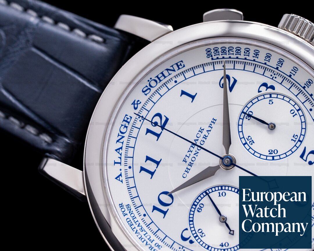 A. Lange and Sohne 1815 Chronograph 414.026 18K White Gold Ref. 414.026