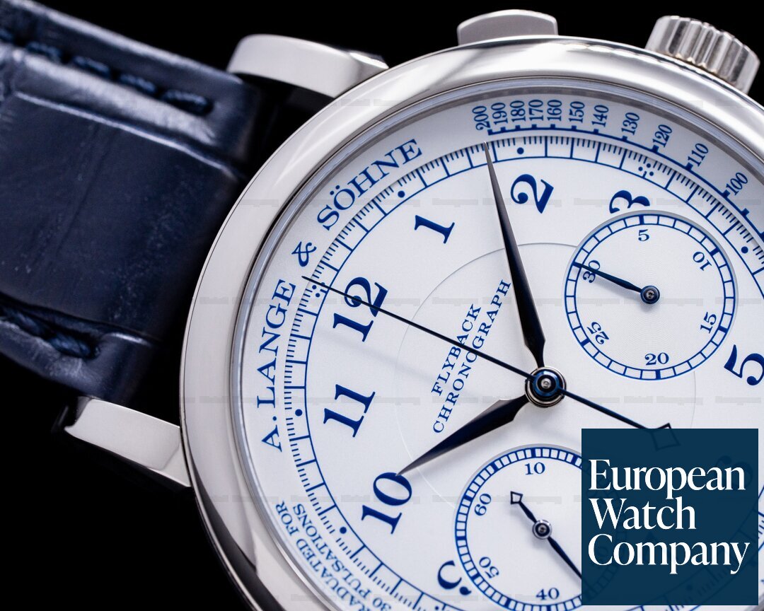 A. Lange and Sohne 1815 Chronograph 414.026 18K White Gold BOUTIQUE Ref. 414.026