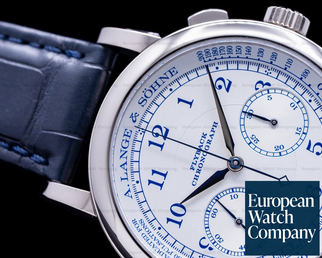 A. Lange and Sohne 1815 Chronograph 414.026 18K White Gold BOUTIQUE 2022 UNWORN Ref. 414.026