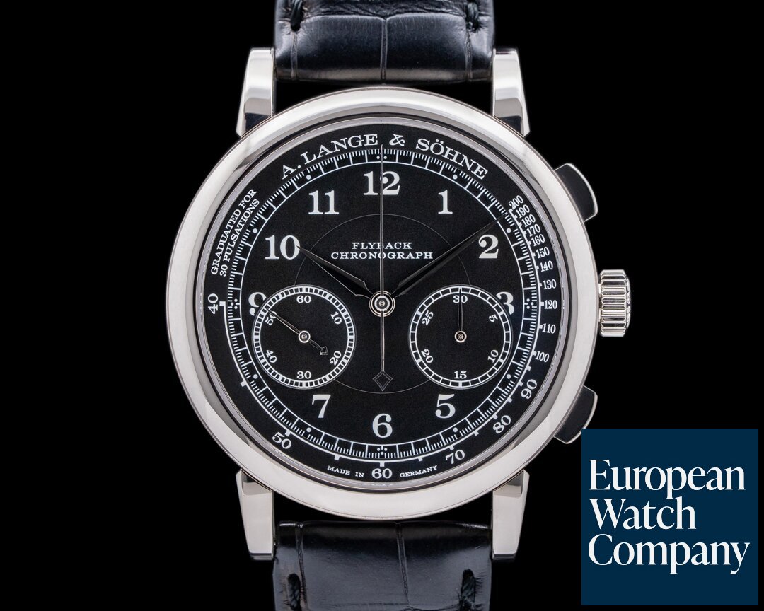 A. Lange and Sohne 414.028 1815 414.028 Chronograph 18K White Gold