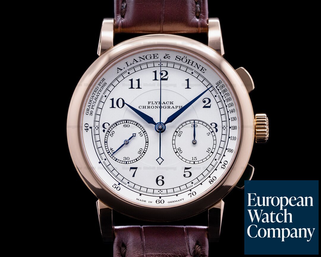 A. Lange and Sohne 1815 Chronograph 414.032 18K Rose Gold Ref. 414.032