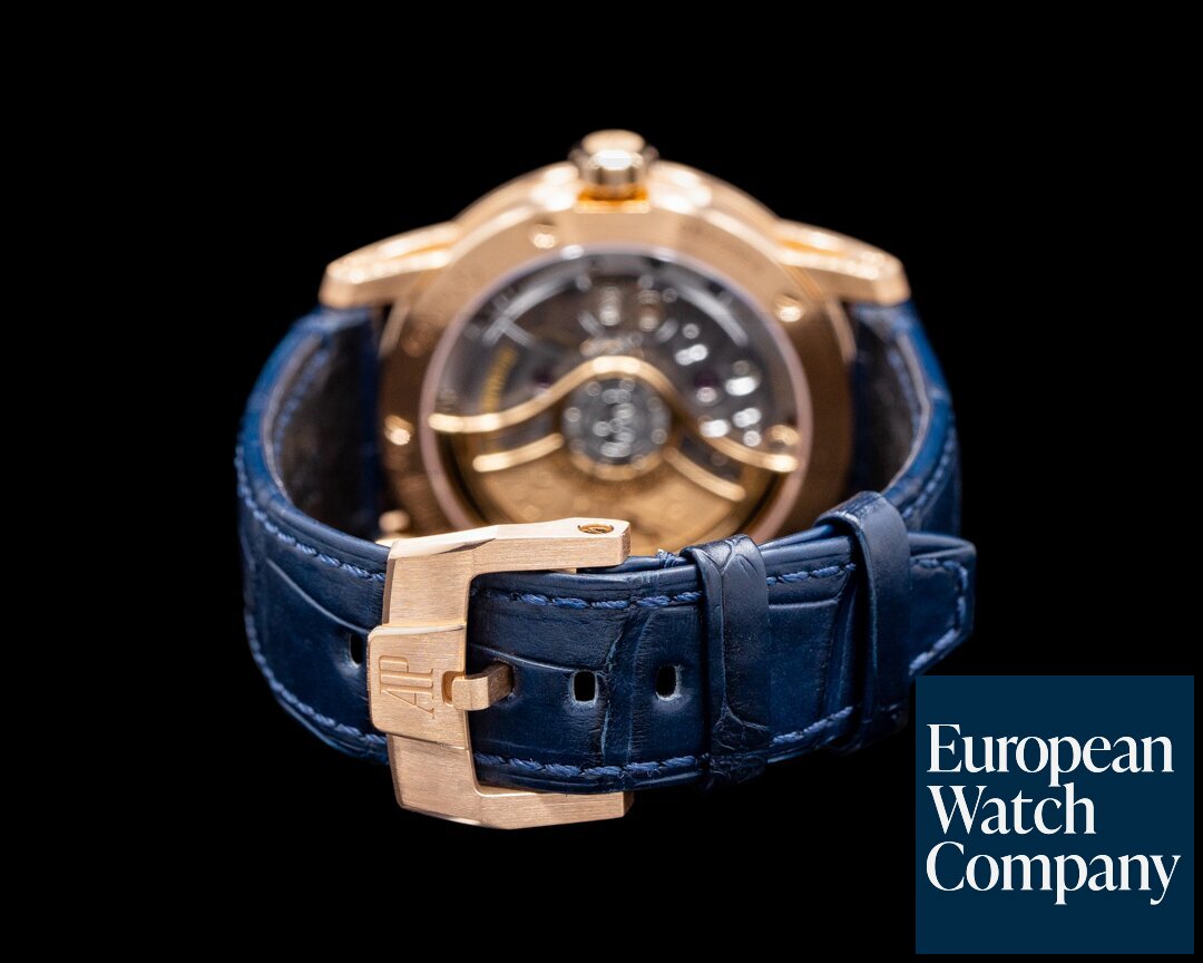 Audemars Piguet Code 11:59 Automatic 18k Rose Gold / Blue Dial Ref. 15210OR.OO.A002KB.03